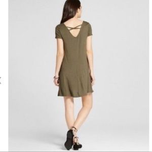 Green T-Shirt dress